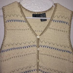 Liz knit sweater vest